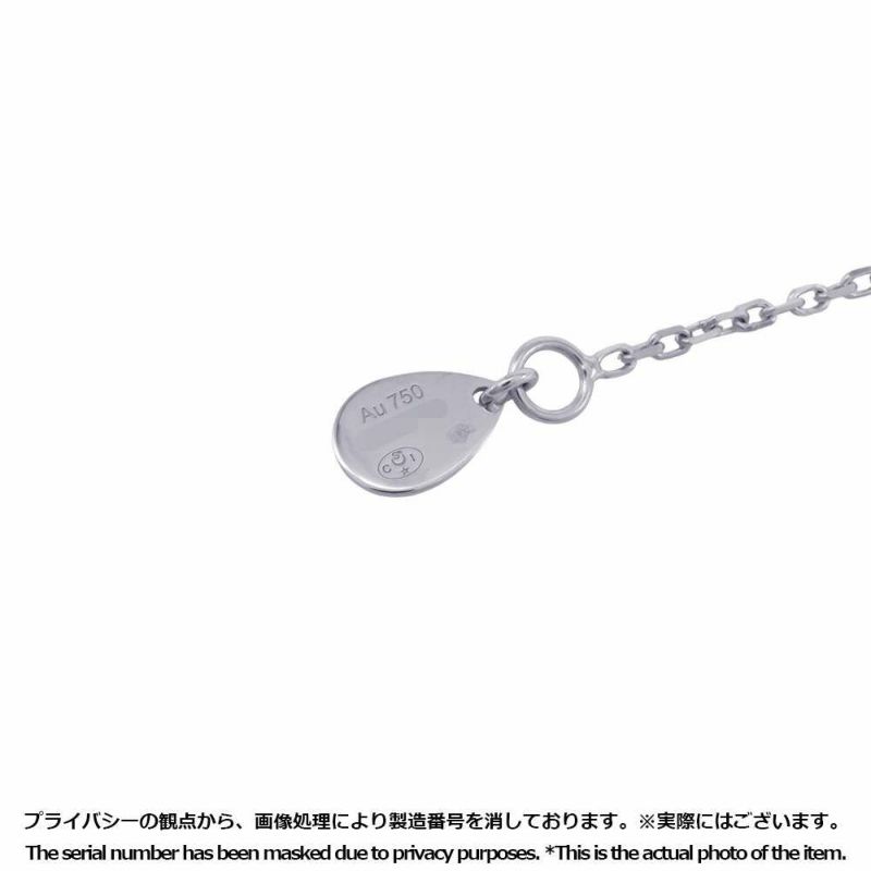 ショーメ ネックレス ジョゼフィーヌ コレクション エグレット ペンダント ダイヤモンド19P 0.26ct K18WG 084965