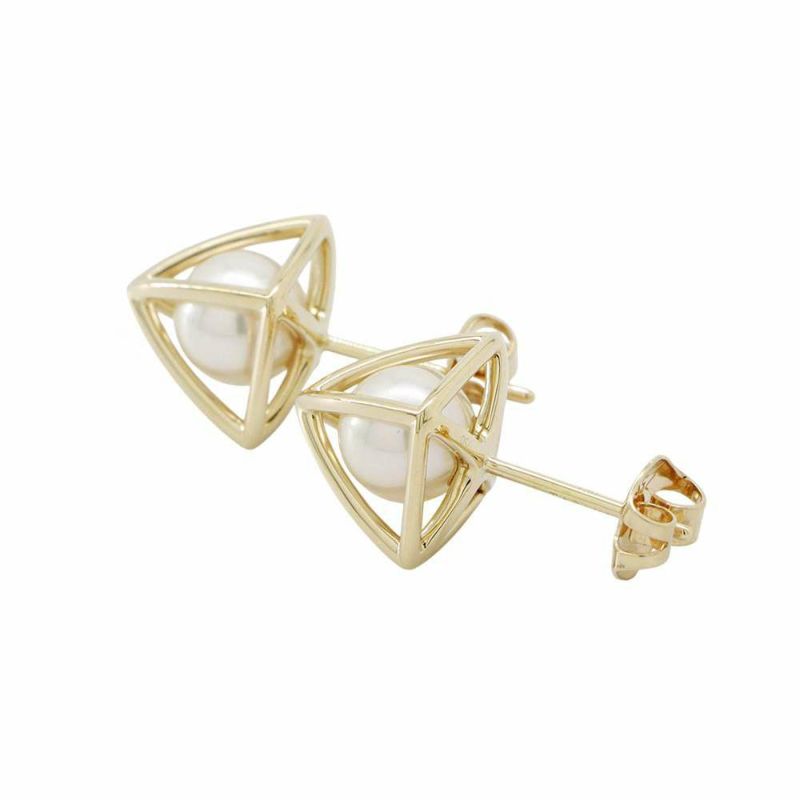 タサキ ピアス リファインド リベリオンネオ ピアス あこや真珠 K18YGイエローゴールド TASAKI パール ジュエリー