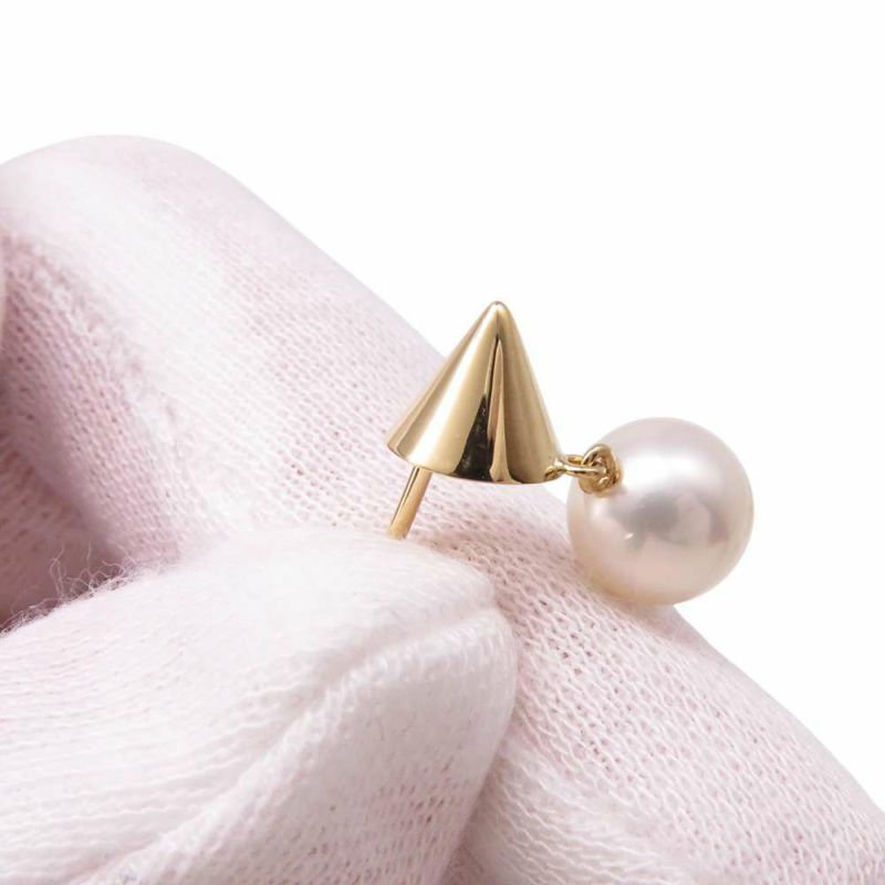 タサキ ピアス リファインド リベリオン プラス ピアス あこや真珠 K18YGイエローゴールド E-4154-18KYG TASAKI パール ジュエリー