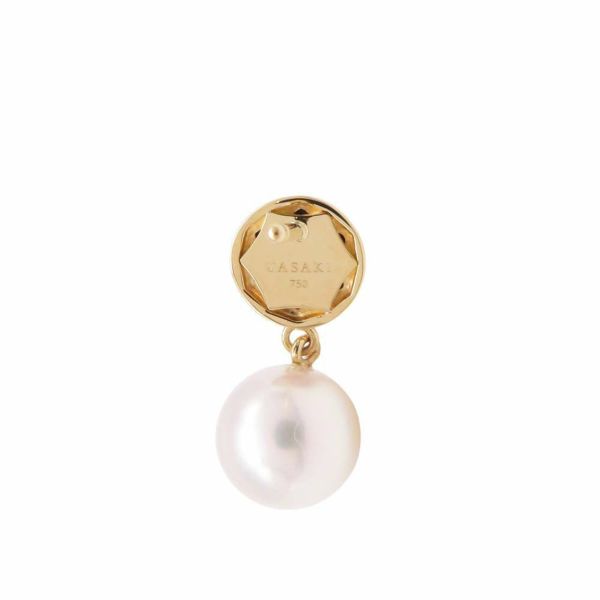 タサキ ピアス リファインド リベリオン プラス ピアス あこや真珠 K18YGイエローゴールド E-4154-18KYG TASAKI パール ジュエリー