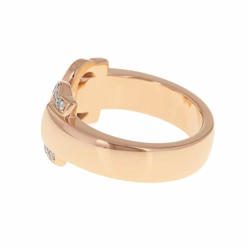 カルティエ リング 2C ブークルセ ダイヤモンド K18PGピンクゴールド リングサイズ51 Cartier 指輪 ジュエリー