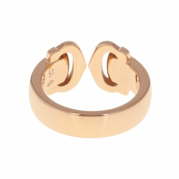 カルティエ リング 2C ブークルセ ダイヤモンド K18PGピンクゴールド リングサイズ51 Cartier 指輪 ジュエリー