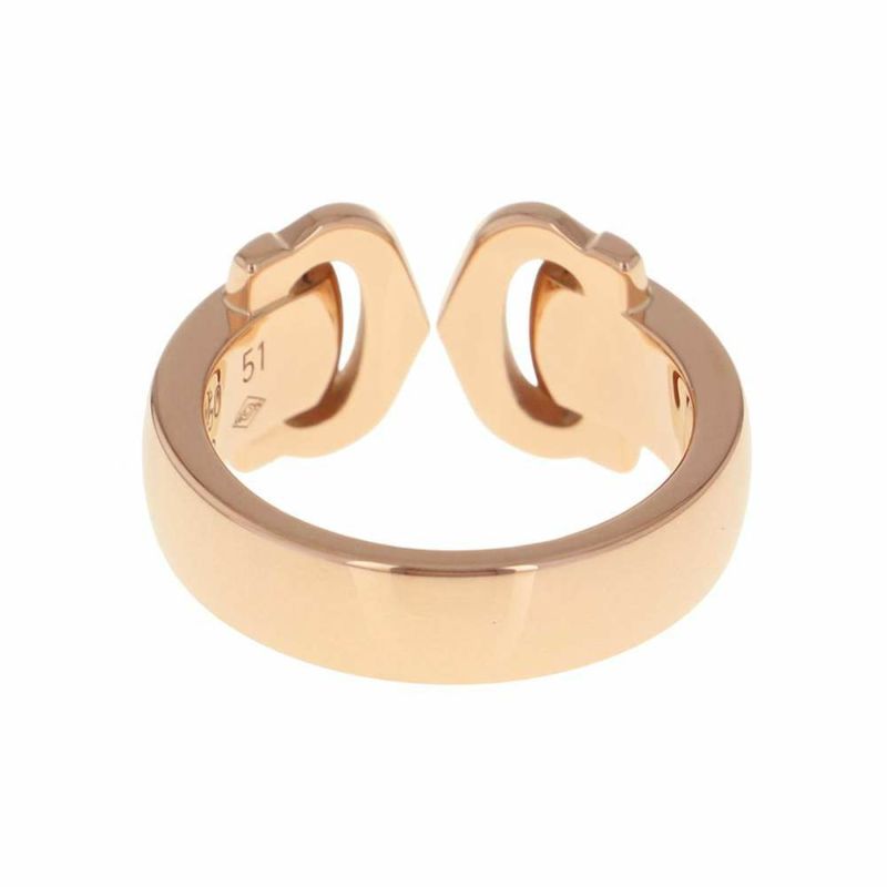 カルティエ リング 2C ブークルセ ダイヤモンド K18PGピンクゴールド リングサイズ51 Cartier 指輪 ジュエリー