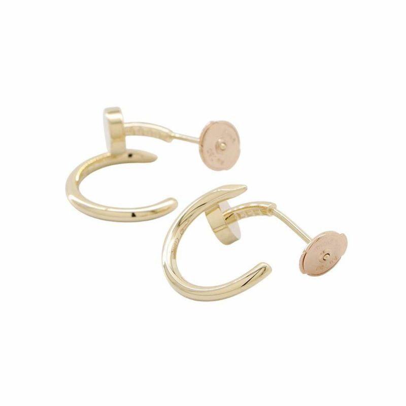 カルティエ ピアス ジュストアン クル フープ イヤリング スモールモデル K18YG B8301235 Cartier フープピアス ジュエリー