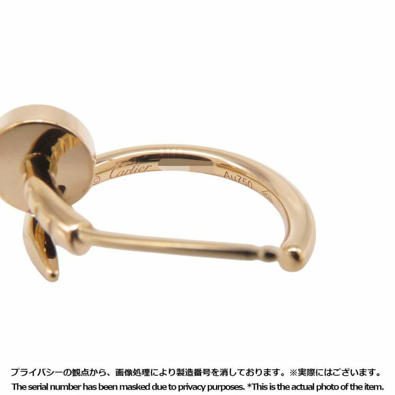 カルティエ ピアス ジュストアン クル フープ イヤリング スモールモデル K18YG B8301235 Cartier フープピアス ジュエリー