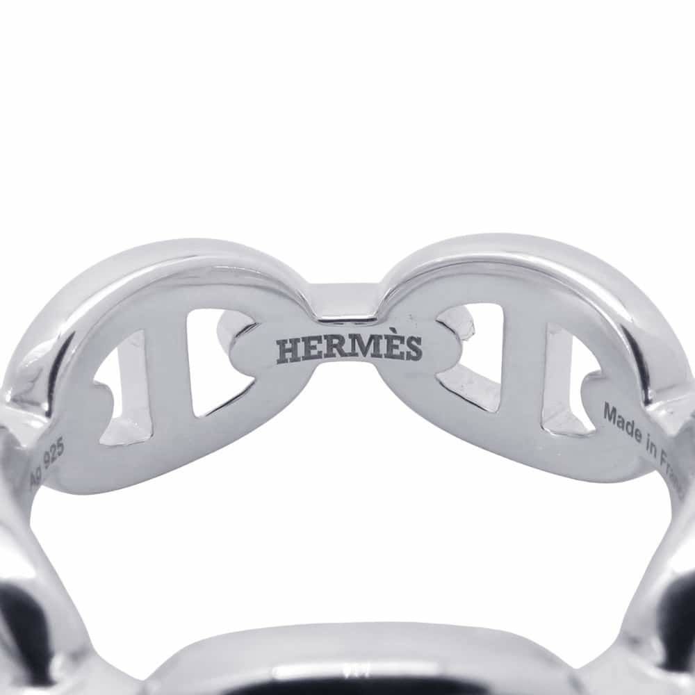 エルメス リング シェーヌダンクル アンシェネPM SV925シルバー リングサイズ54 HERMES ジュエリー 指輪