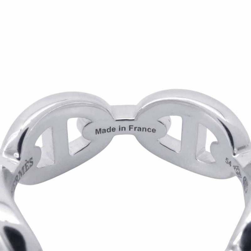 エルメス リング シェーヌダンクル アンシェネPM SV925シルバー リングサイズ54 HERMES ジュエリー 指輪