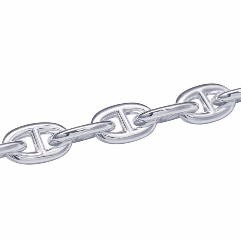 エルメス ブレスレット シェーヌダンクルTGM 11コマ SV925シルバー HERMES ジュエリー