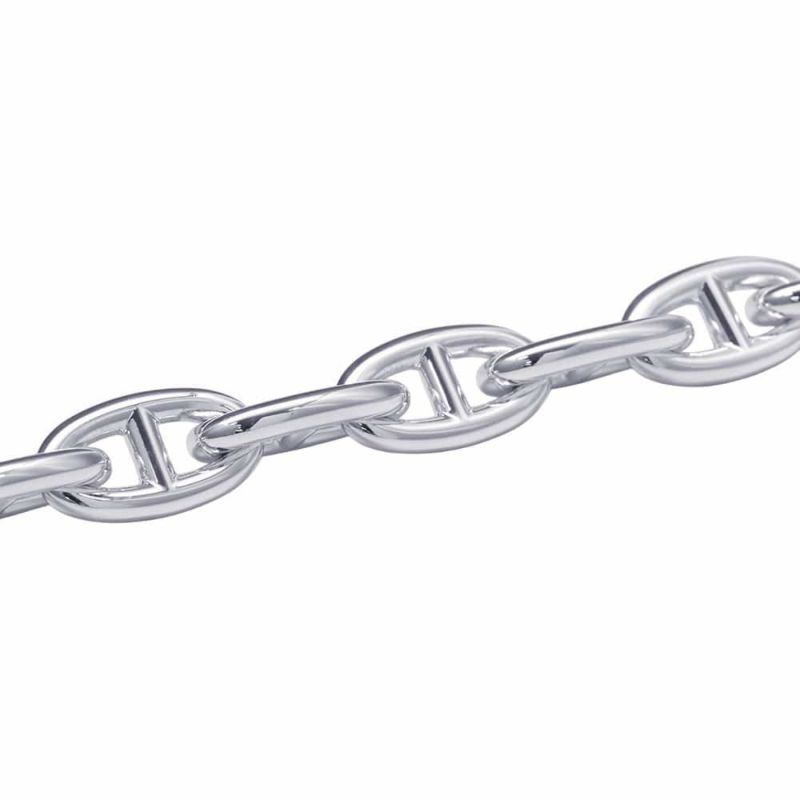 エルメス ブレスレット シェーヌダンクルGM 15コマ SV925シルバー HERMES ジュエリー