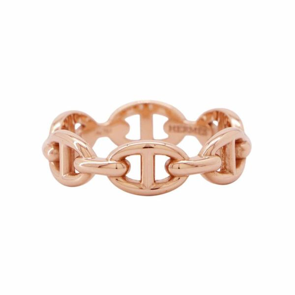 エルメス リング シェーヌダンクル アンシェネPM K18PGピンクゴールド リングサイズ55 指輪