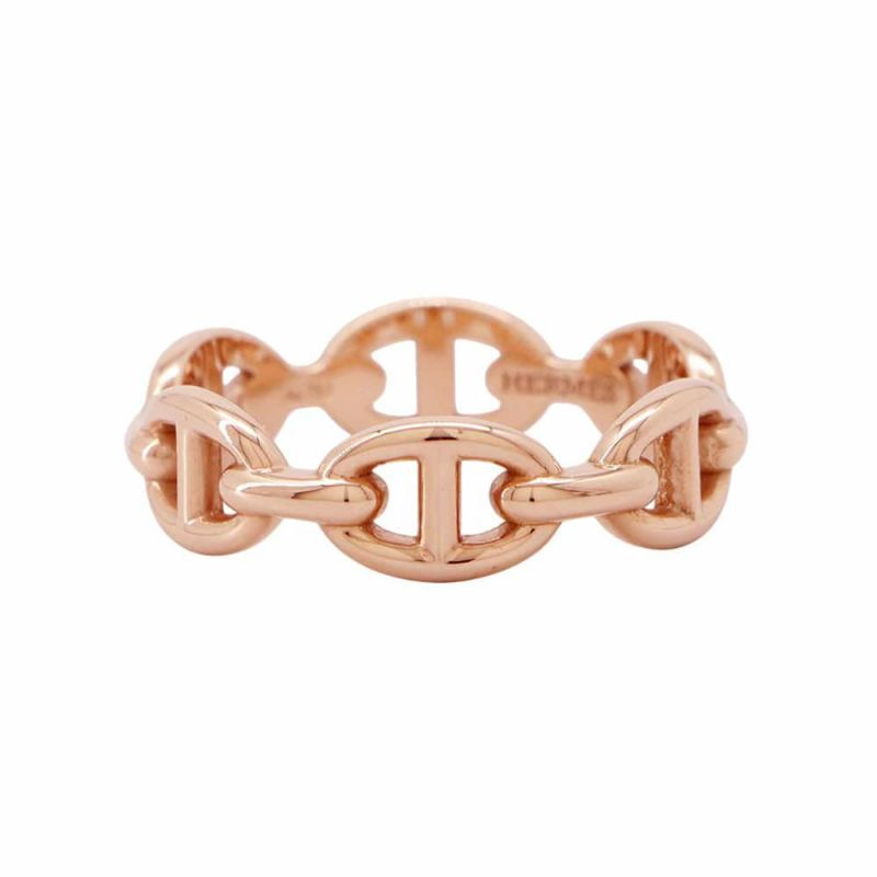 エルメス リング シェーヌダンクル アンシェネPM K18PGピンクゴールド リングサイズ55 指輪