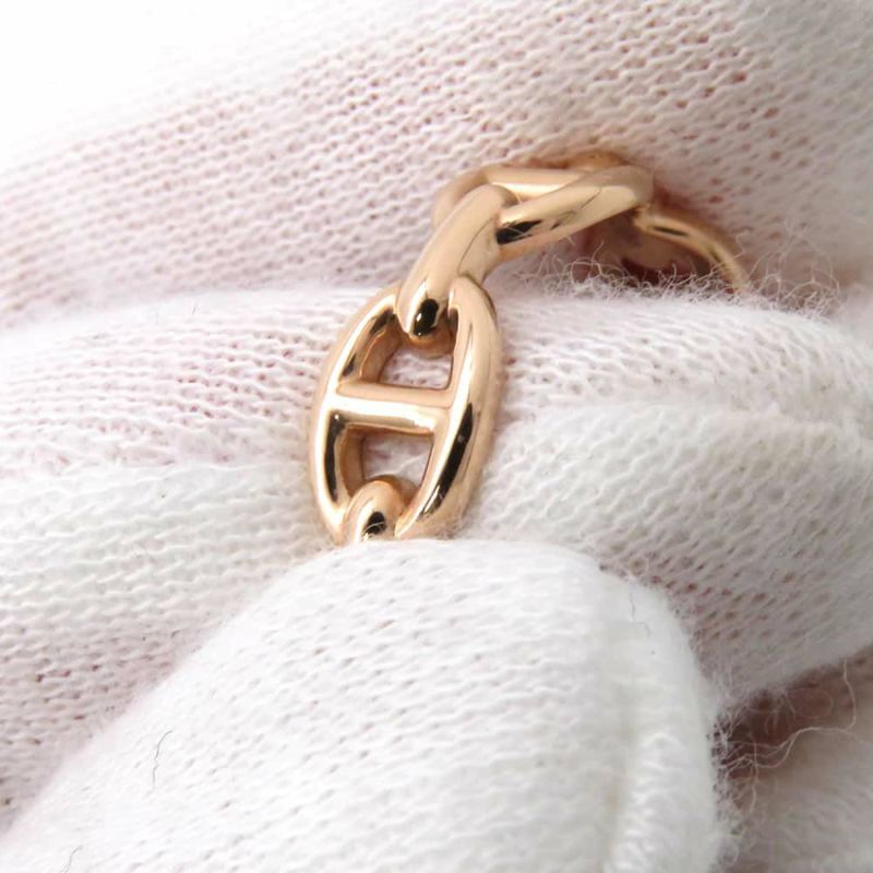 エルメス リング シェーヌダンクル アンシェネPM K18PGピンクゴールド リングサイズ55 指輪