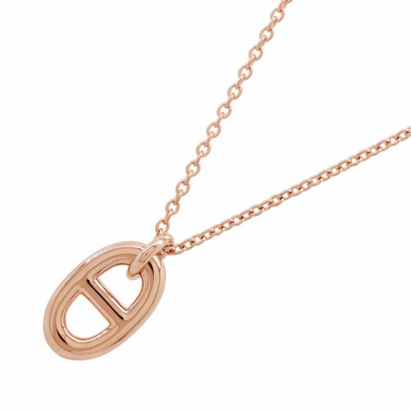 エルメス ネックレス シェーヌダンクル ファランドール PM K18PGピンクゴールド HERMES ジュエリー