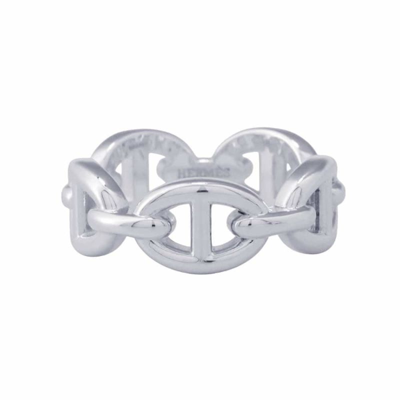 エルメス リング シェーヌダンクル アンシェネPM SV925シルバー リングサイズ52 HERMES ジュエリー 指輪