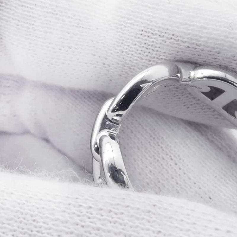 エルメス リング シェーヌダンクル アンシェネPM SV925シルバー リングサイズ52 HERMES ジュエリー 指輪