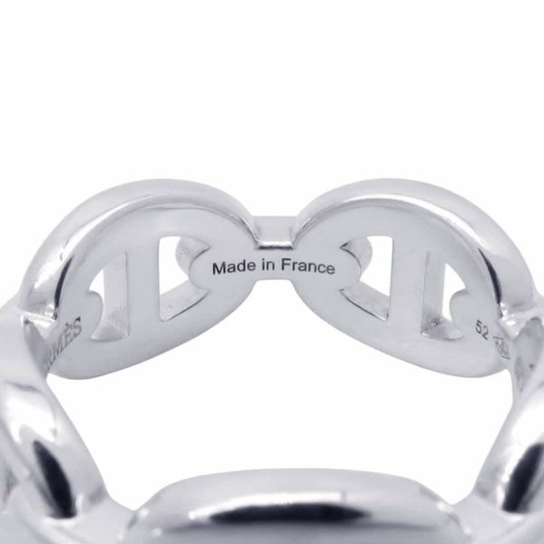 エルメス リング シェーヌダンクル アンシェネPM SV925シルバー リングサイズ52 HERMES ジュエリー 指輪