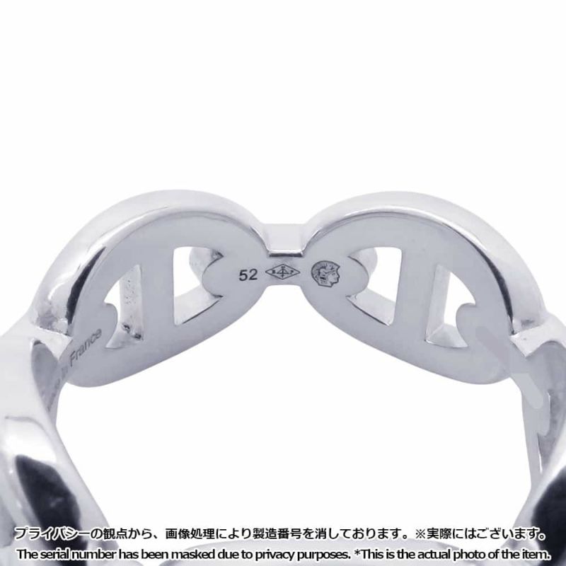 エルメス リング シェーヌダンクル アンシェネPM SV925シルバー リングサイズ52 HERMES ジュエリー 指輪