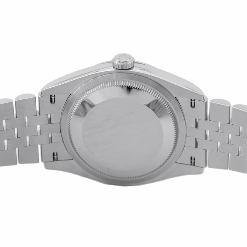 ロレックス デイトジャスト36 SS/K18WG ランダムシリアル ルーレット 126234 ROLEX 腕時計 ミントグリーン文字盤