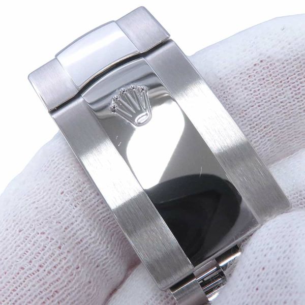 ロレックス デイトジャスト36 SS/K18WG ランダムシリアル ルーレット 126234 ROLEX 腕時計 ミントグリーン文字盤