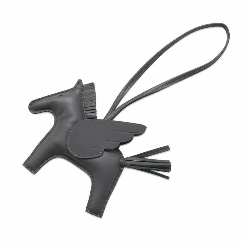 エルメス バッグチャーム ロデオ ペガサスMM アルドワーズ ラムスキン W刻印 HERMES