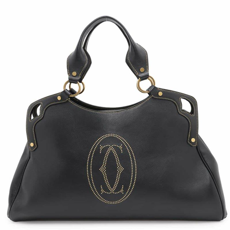 カルティエ トートバッグ マルチェロ ドゥ カルティエ ラージ CRL1001576 Cartier 黒