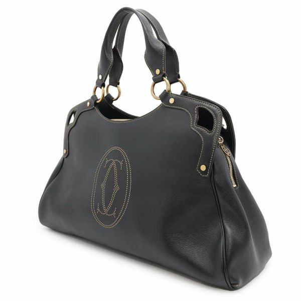 カルティエ トートバッグ マルチェロ ドゥ カルティエ ラージ CRL1001576 Cartier 黒