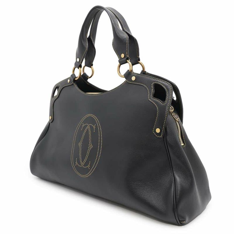 カルティエ トートバッグ マルチェロ ドゥ カルティエ ラージ CRL1001576 Cartier 黒