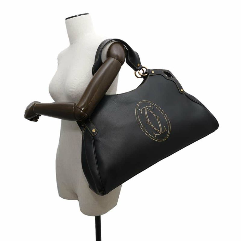 カルティエ トートバッグ マルチェロ ドゥ カルティエ ラージ CRL1001576 Cartier 黒