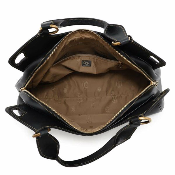カルティエ トートバッグ マルチェロ ドゥ カルティエ ラージ CRL1001576 Cartier 黒
