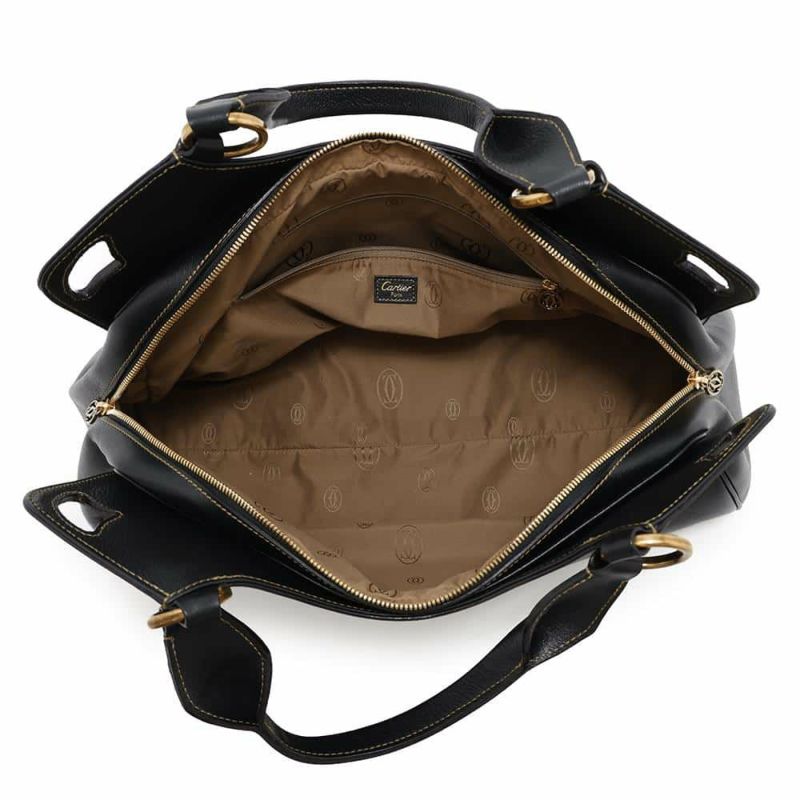 カルティエ トートバッグ マルチェロ ドゥ カルティエ ラージ CRL1001576 Cartier 黒