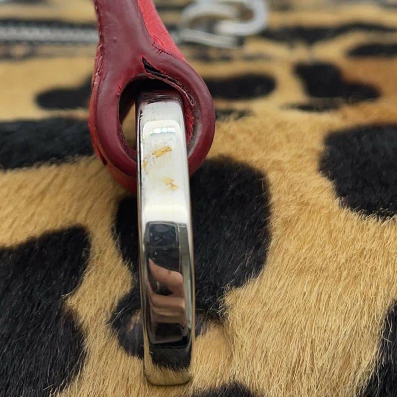 プラダ ハンドバッグ レオパード ナイロン ハラコ オーストリッチ 1BA004 PRADA バッグ 黒