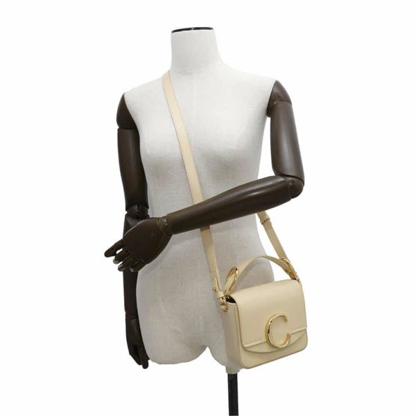 クロエ ハンドバッグ クロエ シー C ミニ レザー スエード 193 A37 Chloe 2wayショルダーバッグ アウトレット品