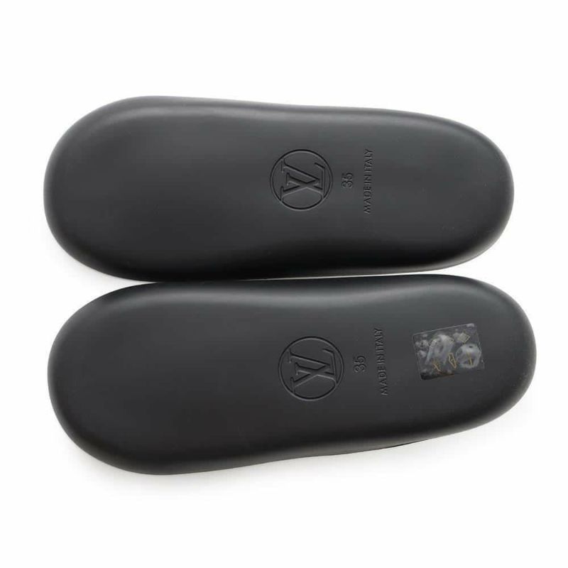 ルイヴィトン サンダル サンバスライン フラット ミュール モノグラム レディースサイズ35 靴