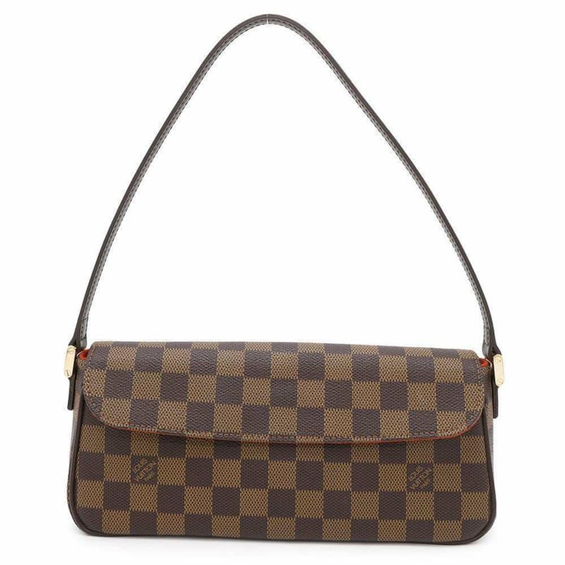 ルイヴィトン ハンドバッグ ダミエ・エベヌ レコレータ N51299 ワンショルダー アクセサリーポーチ