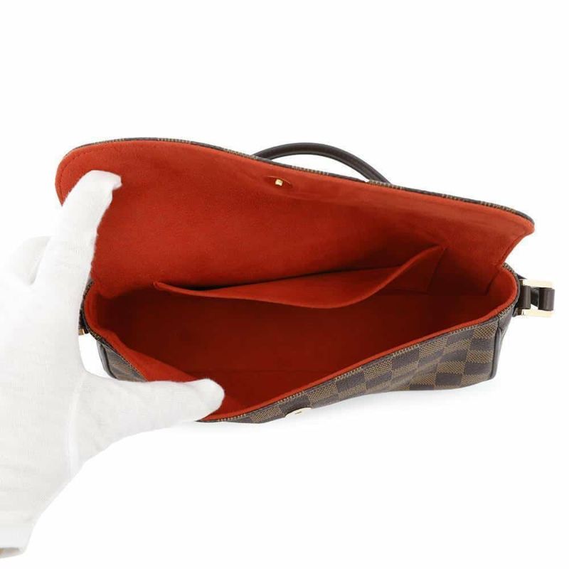 ルイヴィトン ハンドバッグ ダミエ・エベヌ レコレータ N51299 ワンショルダー アクセサリーポーチ