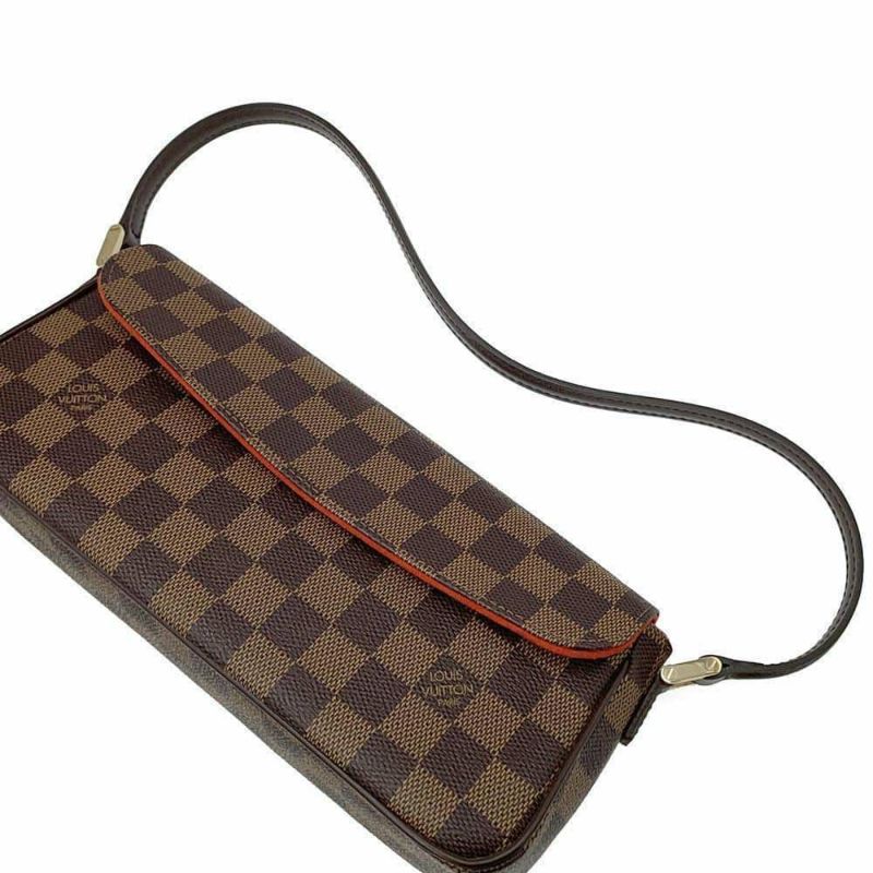ルイヴィトン ハンドバッグ ダミエ・エベヌ レコレータ N51299 ワンショルダー アクセサリーポーチ