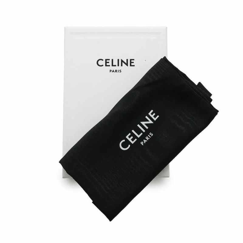 セリーヌ 三つ折り財布 トリオンフ スモールフラップ ウォレット 10D782CQH.04LU CELINE