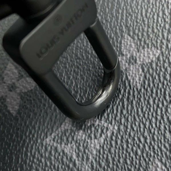 ルイヴィトン トートバッグ モノグラム・エクリプス ソミュール トート M45914 LOUIS VUITTON 2way 黒 ブラック