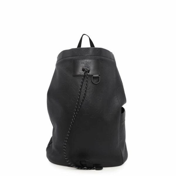 ルイヴィトン リュックサック モノグラム・シャドウ チョーク・バックパック M44614 LOUIS VUITTON 黒 ブラック