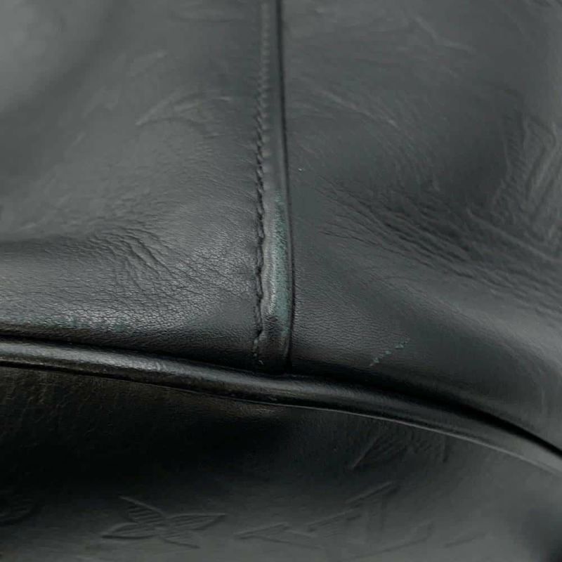 ルイヴィトン リュックサック モノグラム・シャドウ チョーク・バックパック M44614 LOUIS VUITTON 黒 ブラック