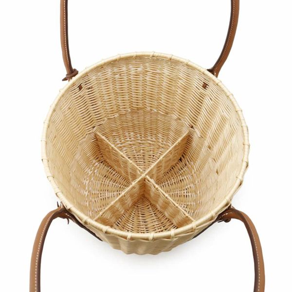 エルメス ピクニックセット ソレイユ ドゥ エルメス ゴールド/ジョーヌ ラタン/スムーストリヨン HERMES