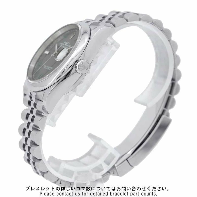 ロレックス デイトジャスト36 126200 ROLEX 腕時計 スレート文字盤 ローマン