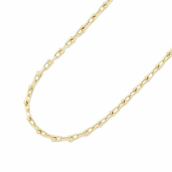 ティファニー ネックレス ハードウェア スモール リンク ネックレス K18YGイエローゴールド 60153062 Tiffany&Co. ジュエリー