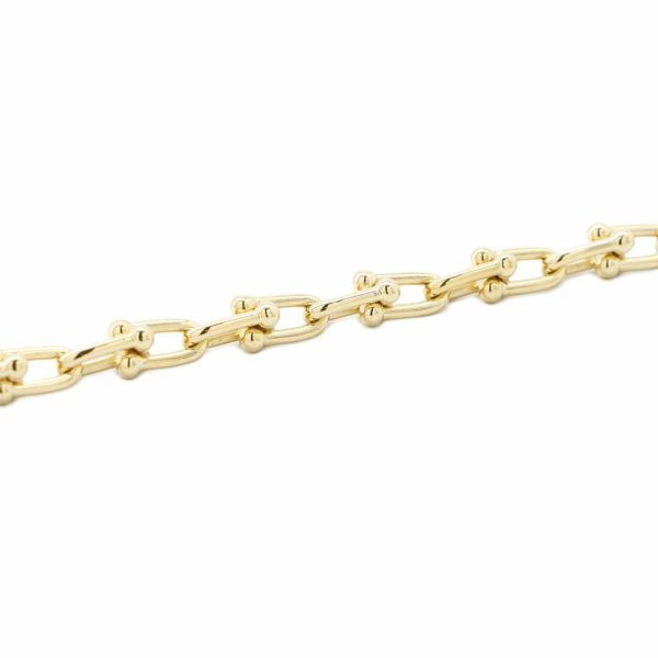 ティファニー ネックレス ハードウェア スモール リンク ネックレス K18YGイエローゴールド 60153062 Tiffany&Co. ジュエリー