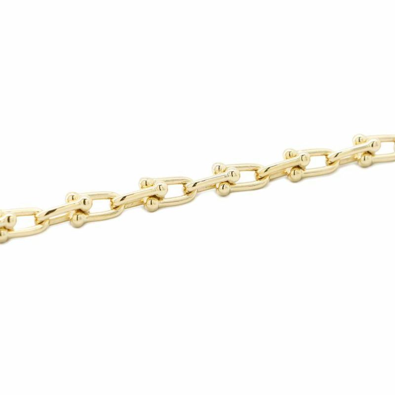 ティファニー ネックレス ハードウェア スモール リンク ネックレス K18YGイエローゴールド 60153062 Tiffany&Co. ジュエリー