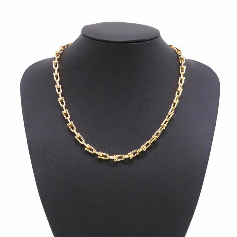 ティファニー ネックレス ハードウェア スモール リンク ネックレス K18YGイエローゴールド 60153062 Tiffany&Co. ジュエリー