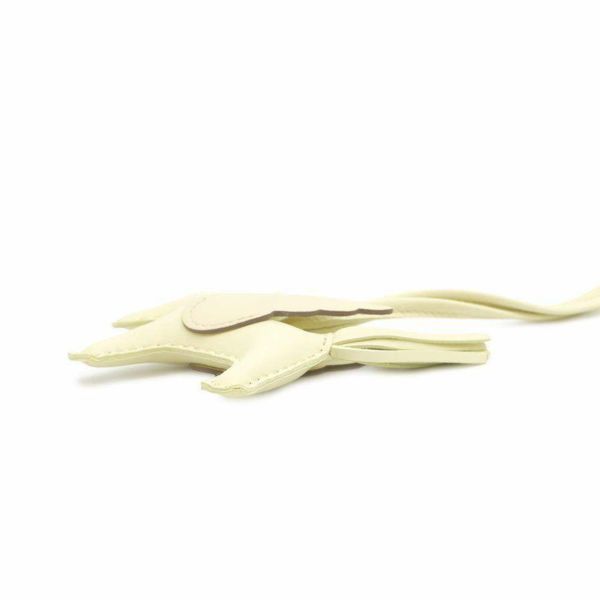 エルメス バッグチャーム ロデオPM ペガサス ジョーヌミルトン ラムスキン W刻印