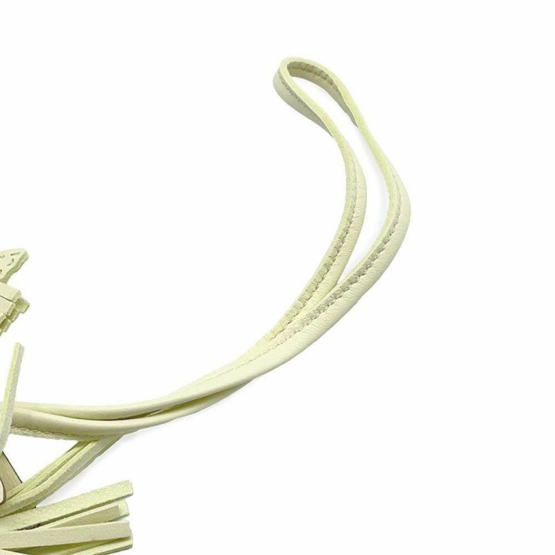 エルメス バッグチャーム ロデオPM ペガサス ジョーヌミルトン ラムスキン W刻印