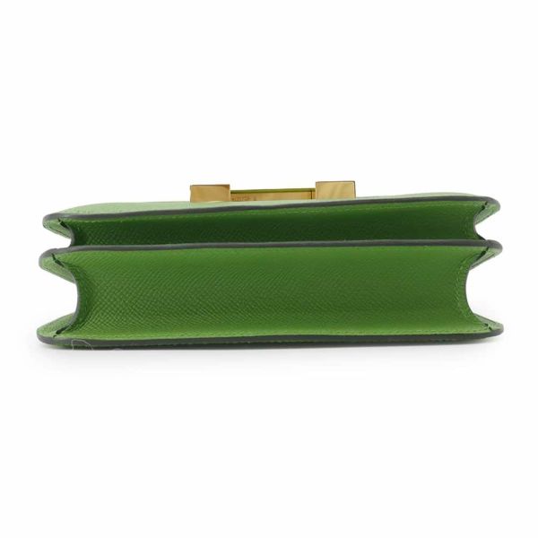 エルメス ミニ コンスタンス3 ミロワール ヴェールユッカ/ゴールド金具 エプソン W刻印