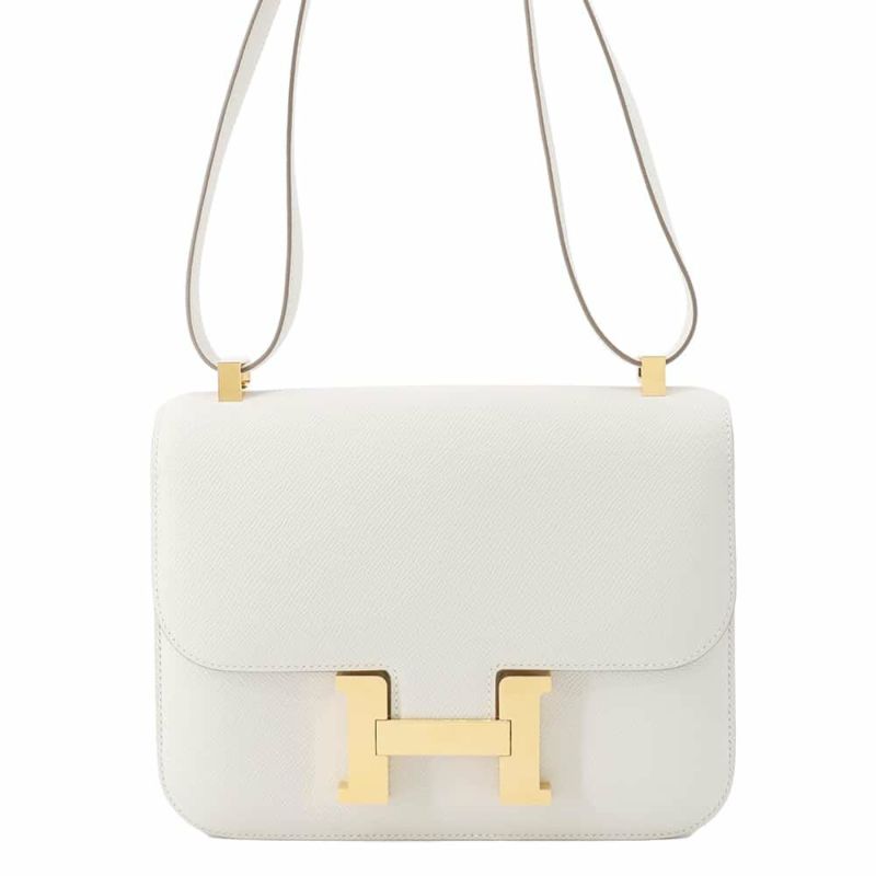 エルメス コンスタンス24 ミロワール グリスペール/ゴールド金具 エプソン B刻印